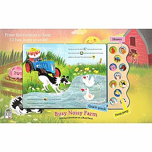 Busy Noisy Farm: Interactive Children's Sound Book