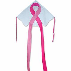 Larege Easy Flyer Kite Pink Ribbon