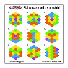 Hexagon Matching Puzzle