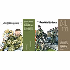 H is for Honor: A Military Family Alphabet Hardcover