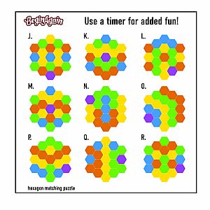 Hexagon Matching Puzzle