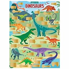 Scratch-A-Fact Dinosaurs Scratch-off Poster