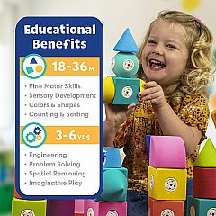 Blockaroo Roadster Building and Bath Toy