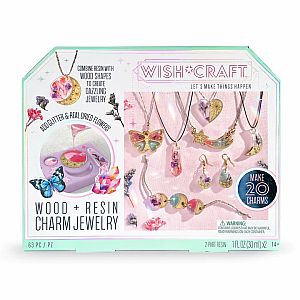 Wish*Craft Wood + Resin Charm Jewelry