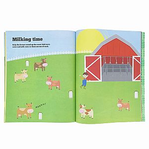 2000 Stickers: Busy Farm Activity and Sticker Book 
