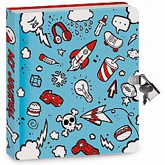 Peaceable Kingdom Doodle Lock and Key Diary
