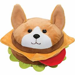 Corgi Burger Macaroon