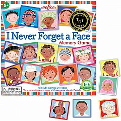 eeBoo I Never Forget A Face Memory Game