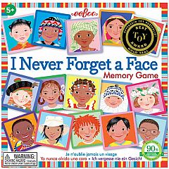 eeBoo I Never Forget A Face Memory Game