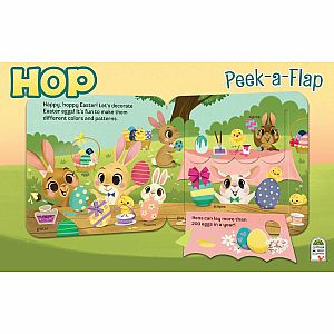 Hop - Easter Peek and Flap Book