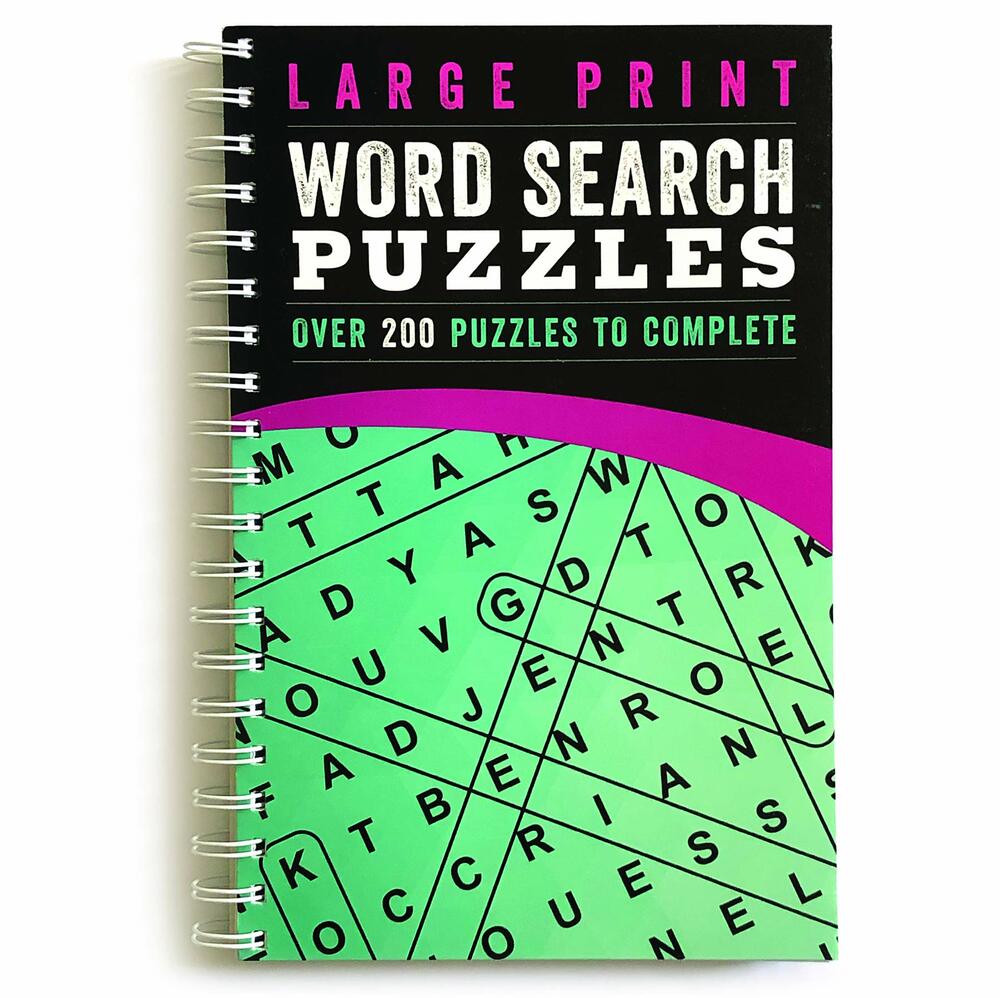 Large print word search puzzles over 200 puzzles for adults cottage