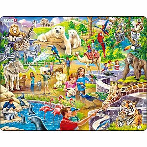 Larsen Zoo Puzzle 48 pc