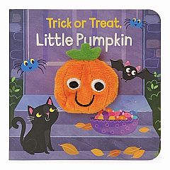 Trick Or Treat Little Pumpkin Finger Puppet