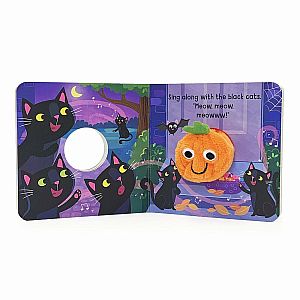 Trick Or Treat Little Pumpkin Finger Puppet