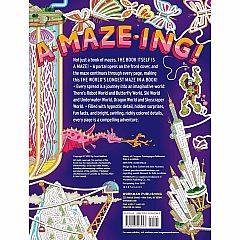 Mega-Maze Adventure! (Maze Activity Book for Kids Ages 7+): A Journey Through the World's Longest Maze in a Book