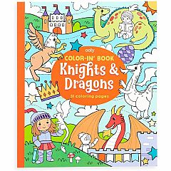 Color-in' Book Knights and Dragons