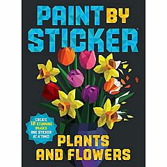 Paint By Sticker: Plants & Flowers