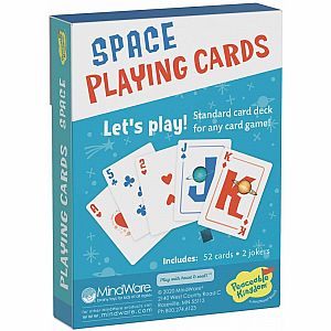 Playing Cards for Kids – Space