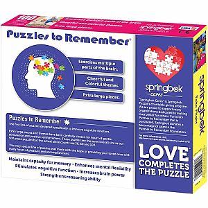 Puzzles to Remember - Bluebirds 36 pc