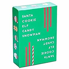 Santa Cookie Elf Candy Snowman Card Game