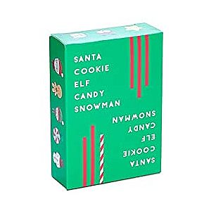 Santa Cookie Elf Candy Snowman Card Game