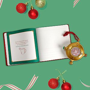 Santa's Kindness Ornament and Journal