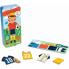 Shine Bright Sports Star: 25+ Pieces Magnetic Dress Up