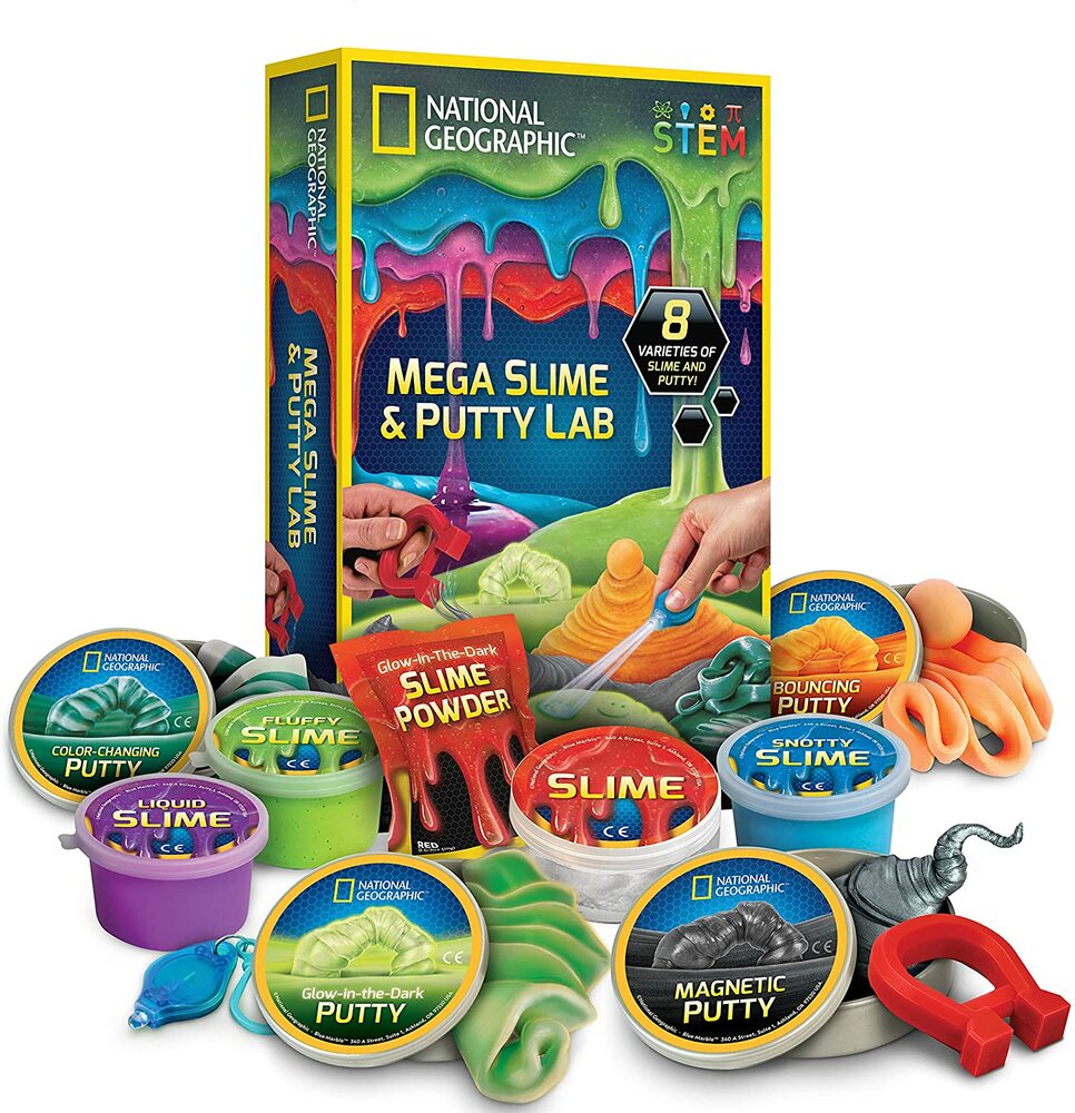 National Geographic Slime and Putty Lab - Dr. Cool - Blue Turtle Toys