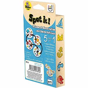 Spot It Beach - Waterproof Card Game