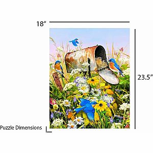 Puzzles to Remember - Bluebirds 36 pc