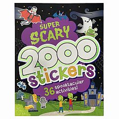2000 Stickers Super Scary Activity and Puzzle Book