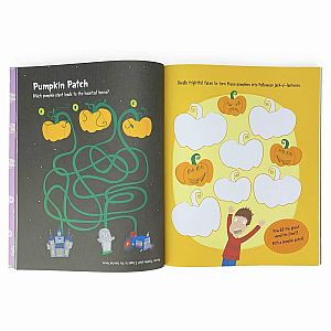 2000 Stickers Super Scary Activity and Puzzle Book