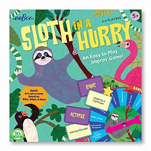 eeBoo Sloth in a Hurry Game