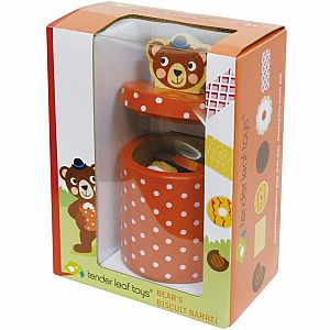 Tender Leaf  Bear's Biscuit Barrel Play Food