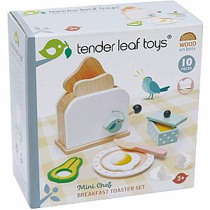 Tender Leaf  Mini Chef Breakfast Toaster Set