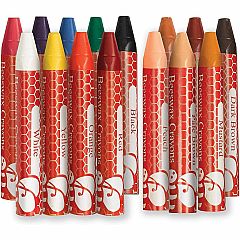 World Colors - 15Ct Beeswax Crayons