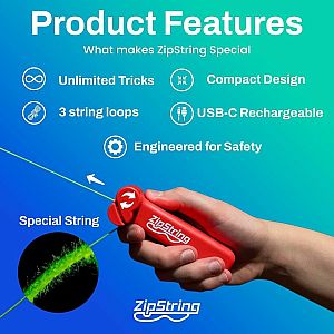 Zipstring - Red